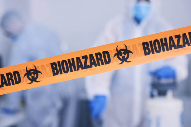 Professional Blood Cleanup technician working in Harwich, MA
